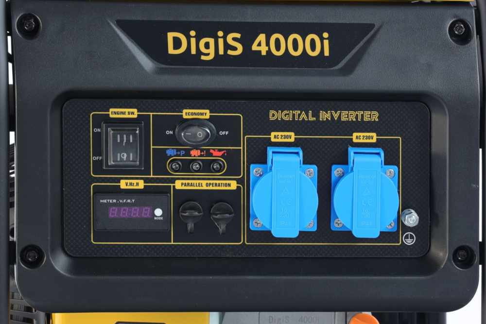 Generator digital invertor Stager DigiS 4000i G2 5160000002 4kW, monofazat, benzina, bobinaj cupru, mod eco [2]