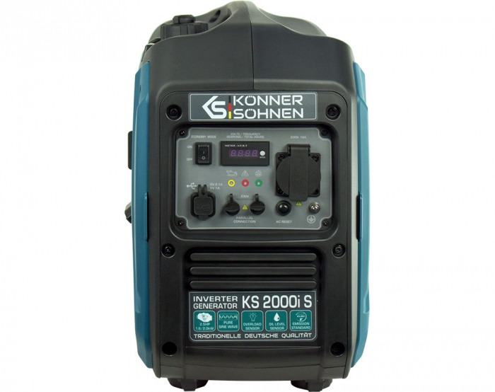 Generator digital monofazat Konner & Sohnen KS 2000i S, 2 kW, benzina, 2.5CP, silentios [2]