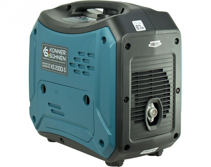 Generator digital monofazat Konner & Sohnen KS 2000i S, 2 kW, benzina, 2.5CP, silentios [4]