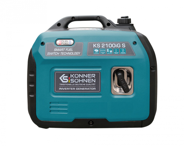 Generator digital monofazat Konner & Sohnen KS 2100iG S, 2 kW, benzina/GPL, 3.3CP, silentios [6]