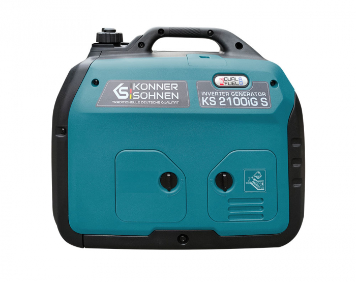 Generator digital monofazat Konner & Sohnen KS 2100iG S, 2 kW, benzina/GPL, 3.3CP, silentios [7]
