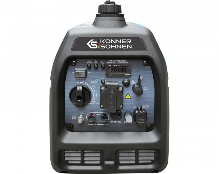 Generator digital monofazat Konner & Sohnen KS 3100iG S, 3.1 kW, benzina/GPL, 4.6CP, silentios [3]