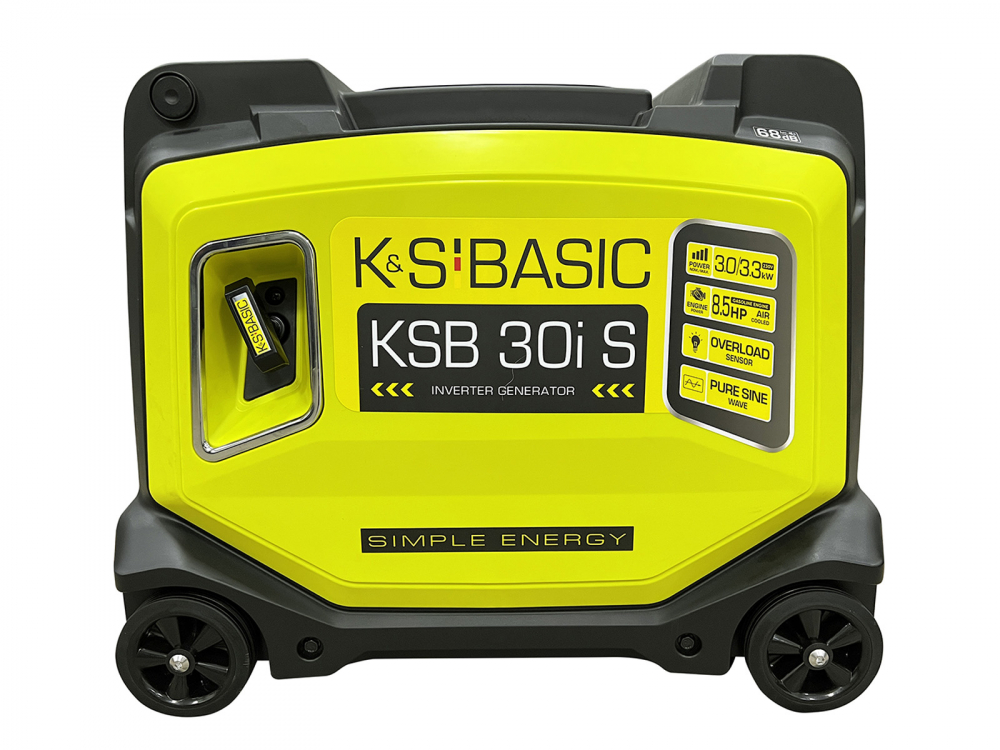 Generator digital monofazat Konner & Sohnen KSB 30i S, 3.3 kW, benzina, 8.5CP, silentios [3]