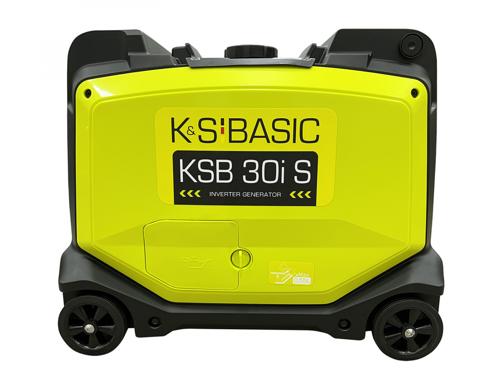 Generator digital monofazat Konner & Sohnen KSB 30i S, 3.3 kW, benzina, 8.5CP, silentios [5]