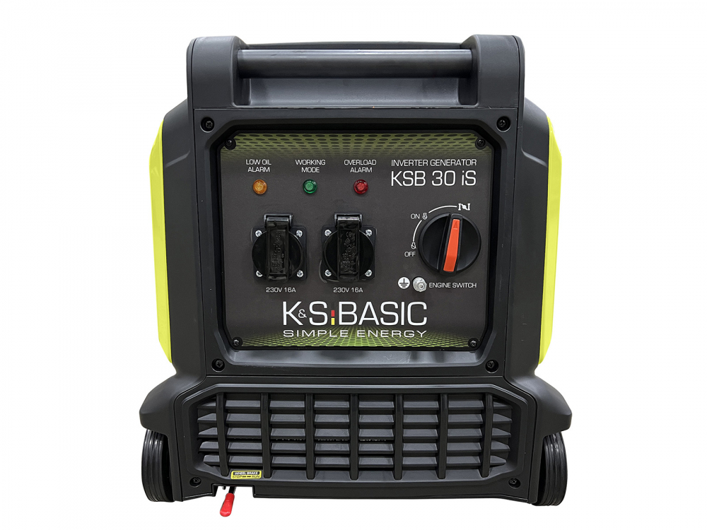 Generator digital monofazat Konner & Sohnen KSB 30i S, 3.3 kW, benzina, 8.5CP, silentios [2]