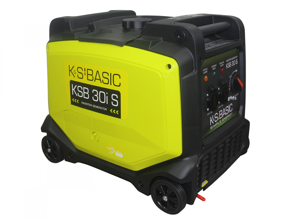 Generator digital monofazat Konner & Sohnen KSB 30i S, 3.3 kW, benzina, 8.5CP, silentios [6]