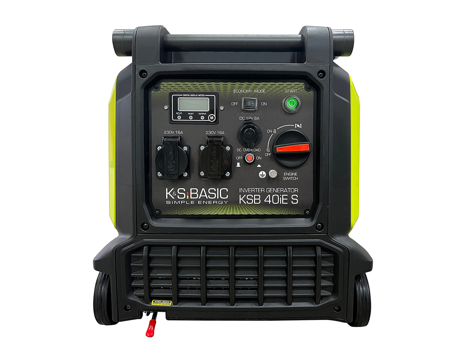 Generator digital monofazat Konner & Sohnen KSB 40i S, 3.8 kW, benzina, 8.5CP, silentios [2]