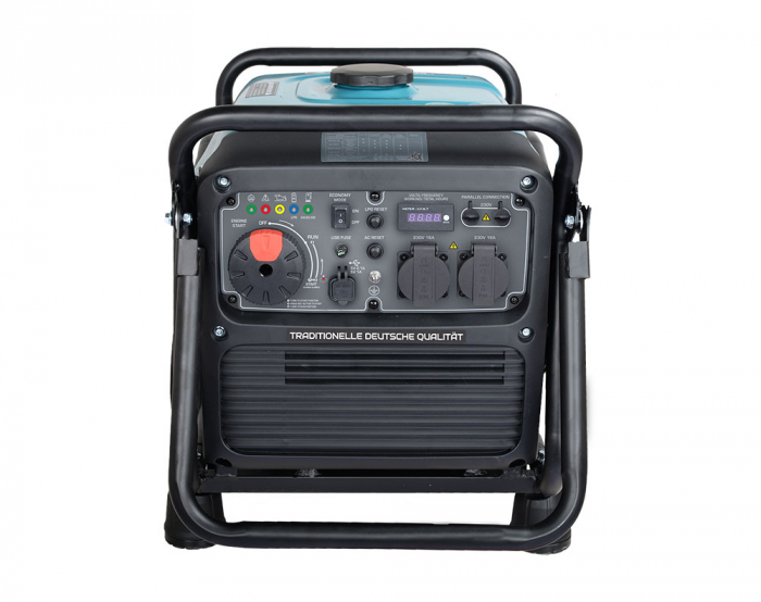 Generator hibrid inverter Konner & Sohnen KS 4100iEG, 4.0 kW, 7.5 cp, gaz/benzina, pornire electrica, motor EURO 5, bobinaj cupru [2]