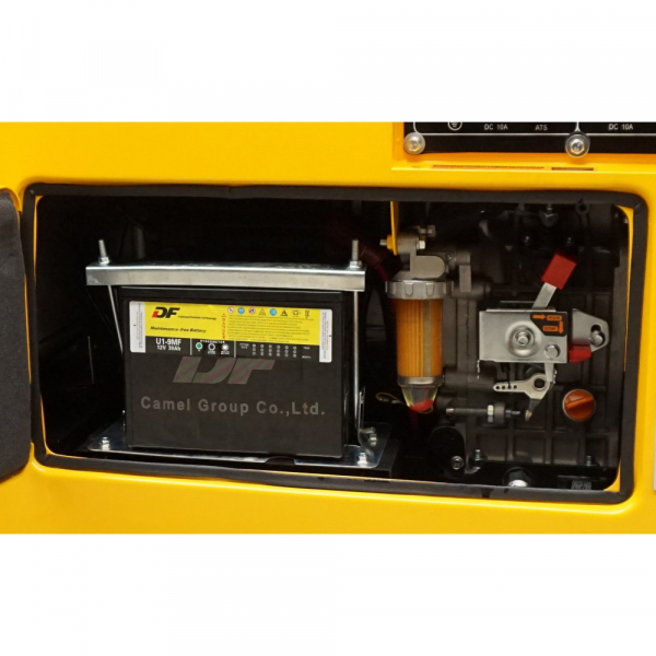 Generator insonorizat Stager YDE7500TD, diesel, monofazat [3]