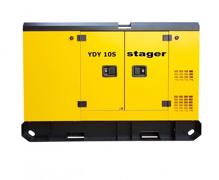 Stager YDY10S Generator insonorizat diesel monofazat 8.6kVA, 37A, 1500rpm [1]