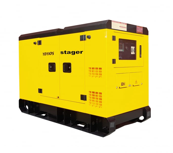 Stager YDY10S Generator insonorizat diesel monofazat 8.6kVA, 37A, 1500rpm [2]