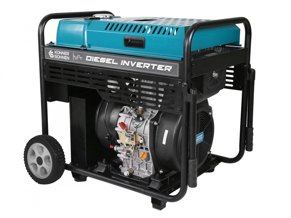Generator inverter diesel Koenner & Soehnen KS 9500iDЕ ATSR , 10 kw, pornire electrica, telecomanda [6]