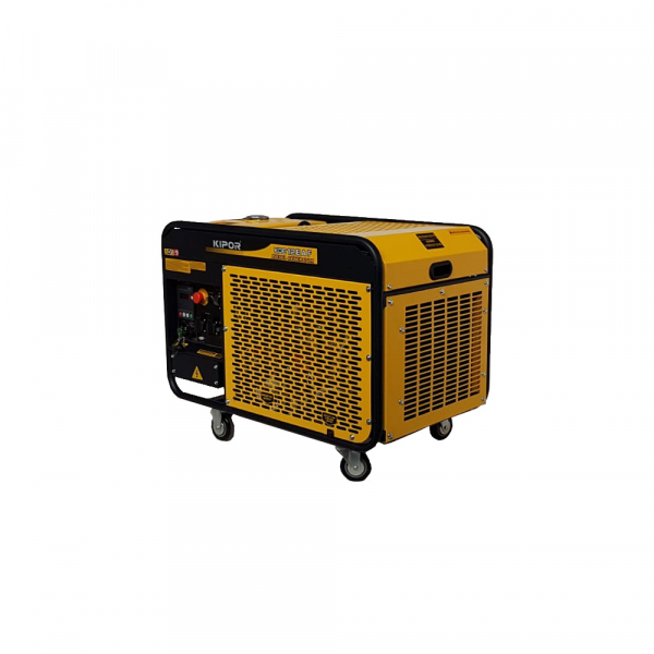 Generator Kipor KDE 12 EAF, diesel, open-frame [2]