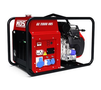 Generator Mosa GE 11000 HBS - AVR,  9,9 kW, monofazat, benzina, motor Honda GX630 [1]