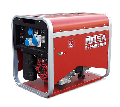 Generator Mosa GE S-5000 HBM - AVR, 4,4 kW, monofazat, benzina, motor Honda i-GX270 [1]