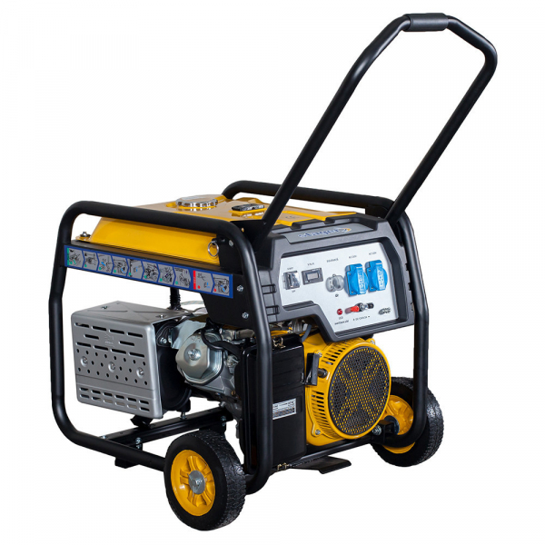 Generator open frame Stager FD 6500E 5160006500 5 kW, monofazat, benzina, pornire electrica [3]