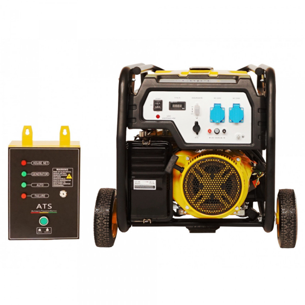 Stager FD 6500E+ATS 5160006500ATS generator open-frame 5kW, monofazat, benzina, automatizare [3]