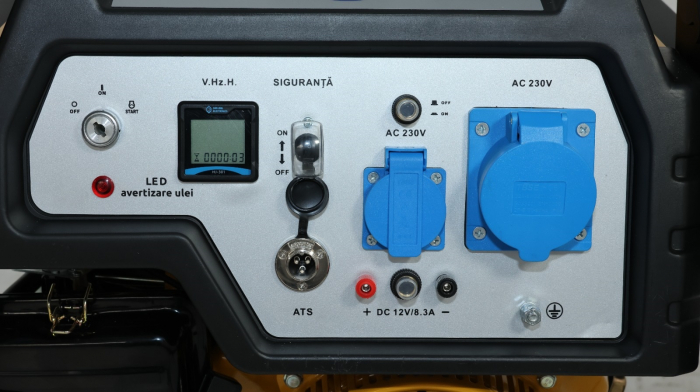 Generator open frame Stager FD 6500ER Automatic 5160016500 5.5 kW, monofazat, benzina, pornire electrica, bobinaj cupru 100%, telecomanda, conector ATS - RESIGILAT [5]