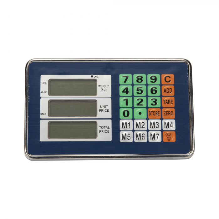 Cantar electronic Micul Fermier GF-1119 300kg WI-FI, afisaj LCD fara fir, platforma 52x42 cm [5]
