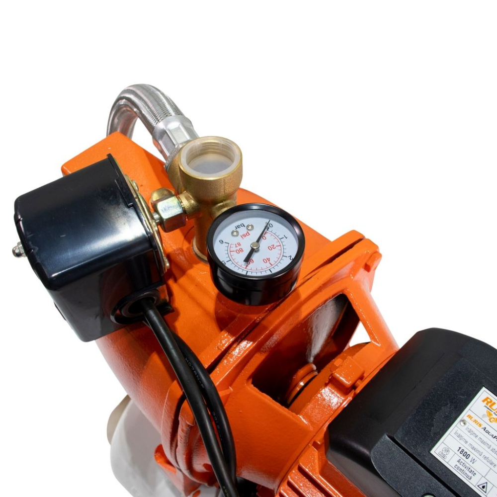 Hidrofor RURIS AquaPower 4010S, 1800W, rezervor 24L, debit 60 l/min, refulare 70 m [4]