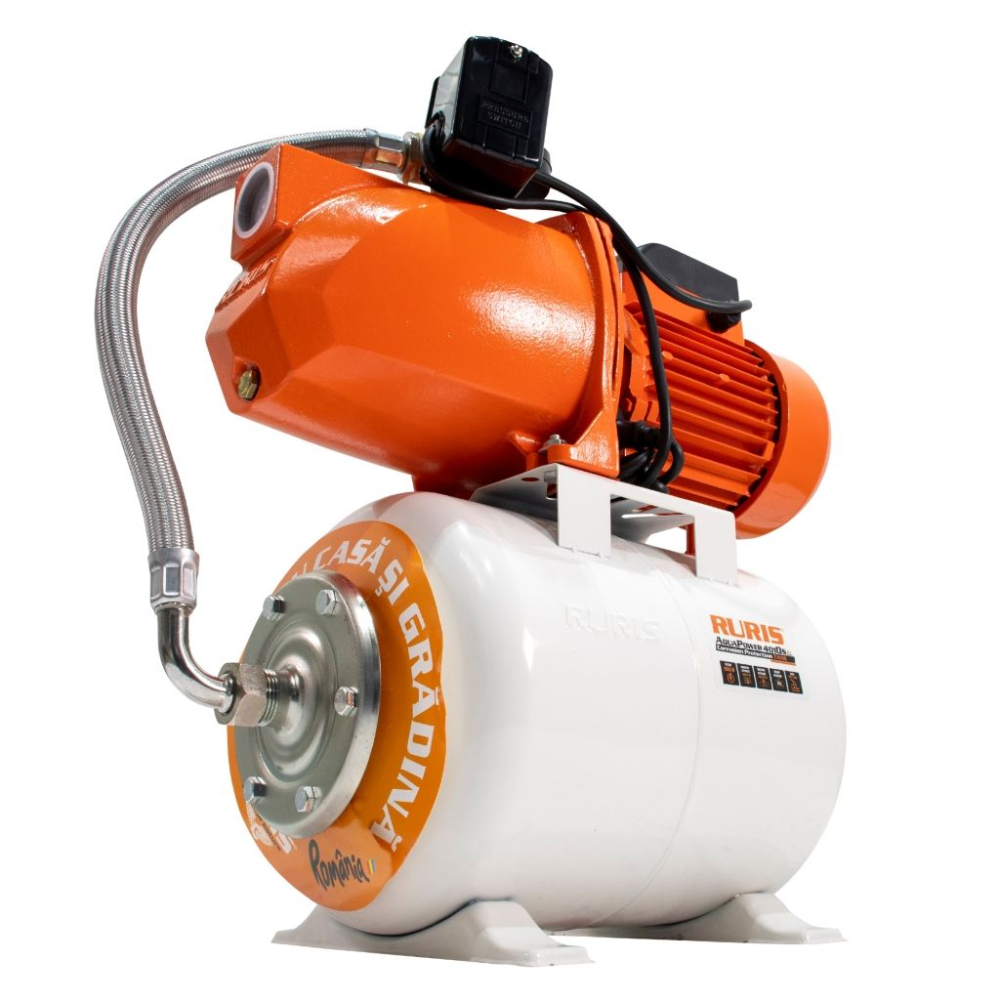 Hidrofor RURIS AquaPower 4010S, 1800W, rezervor 24L, debit 60 l/min, refulare 70 m [2]