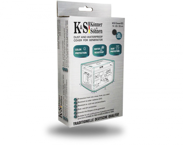 Husa pentru generator Konner Sohnen KS Cover 20 potrivita pentru KS 5000, KS 7000, KS 9000, KS 10000 [6]
