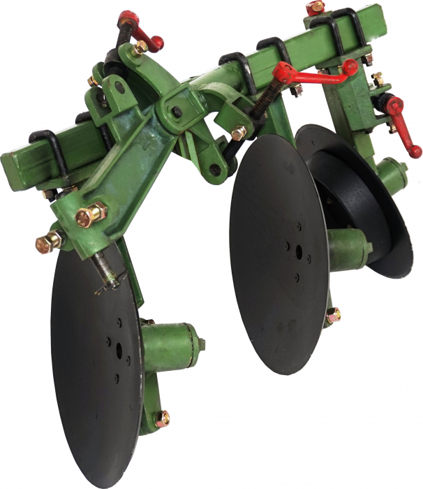 ILS-220Y - Grapa cu discuri pentru tractor, un bolt, 20cm [2]