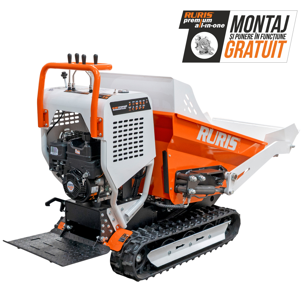 Incarcator Frontal RURIS RTS 8000 Buldohidraulic, 600 kg, motor Briggs & Stratton 9 CP [2]