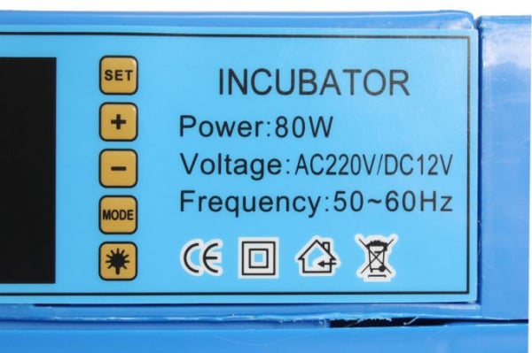 Incubator automat Micul Fermier cu 2 etaje 128 oua gaina GF-1509 [10]