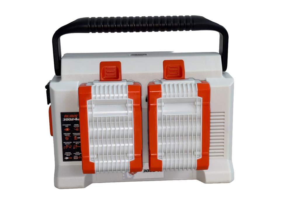 Invertor portabil pe acumulator RURIS 30024e + 4 acumulatori Alfa UP 2400e X-CHARGE [3]