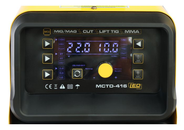 Invertor sudura multifunctional ProWELD MCTD-416L 4551000002 CUT/TIG/MMA/MIG [2]
