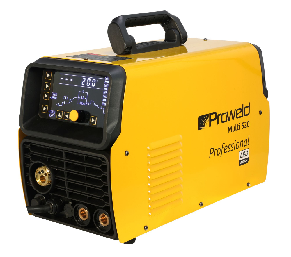 ProWELD Multi 520 LED 4 in 1 Invertor sudare multifunctional CUT/TIG/MMA/MIG [2]