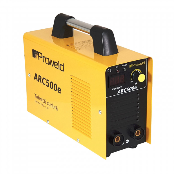 Invertor sudura Proweld ARC500e invertor sudura, electrod max. 5,00, 250A, 60%, valiza transport inclusa - Resigilat [1]