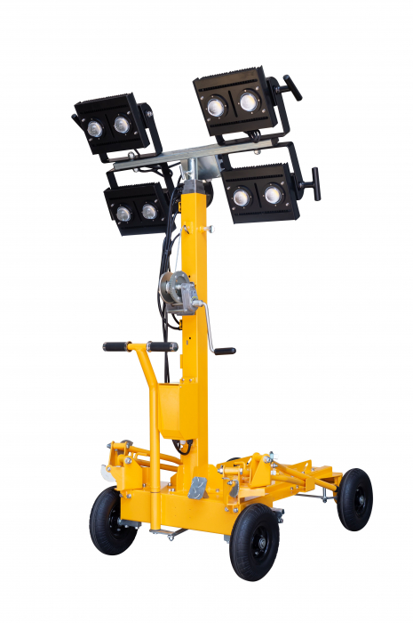 Turn de iluminat Stager YL250-4 1158202504 4x250W, LED, telescopic, 4.5m [2]