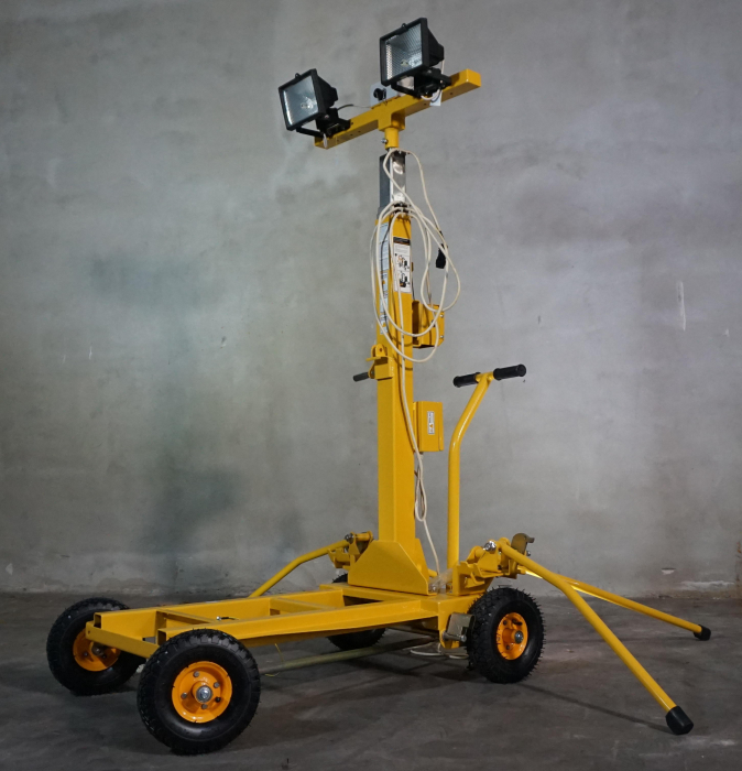 Kipor KLJ400-2 turn de iluminat 2x400W, halogen, telescopic [3]
