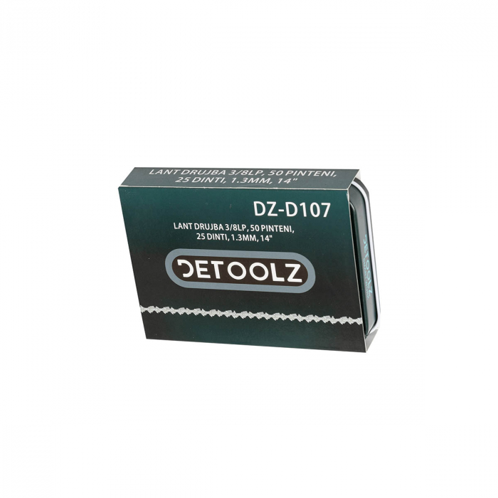 Lant drujba Detoolz 3/8LP 50pinteni, 25dinti, 1.3mm, 14" [2]