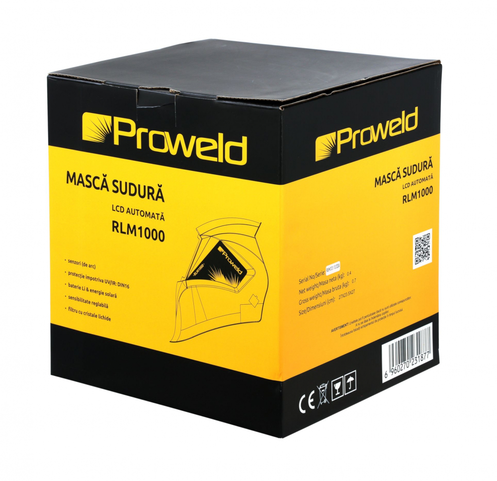 Masca sudura automata ProWELD RLM1000 LCD, DIN 11 [3]