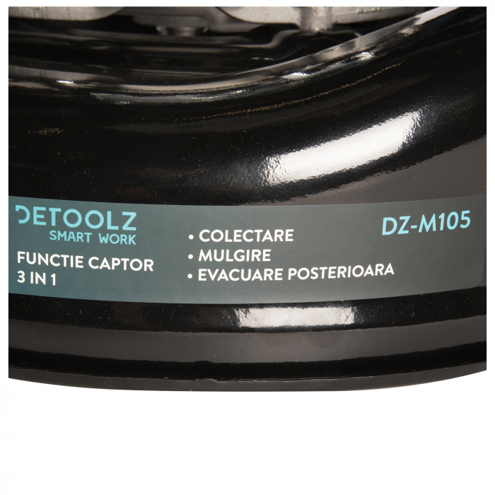 Masina de tuns gazon Detoolz DZ-M105, benzina, 17", 146CC, 40L [6]