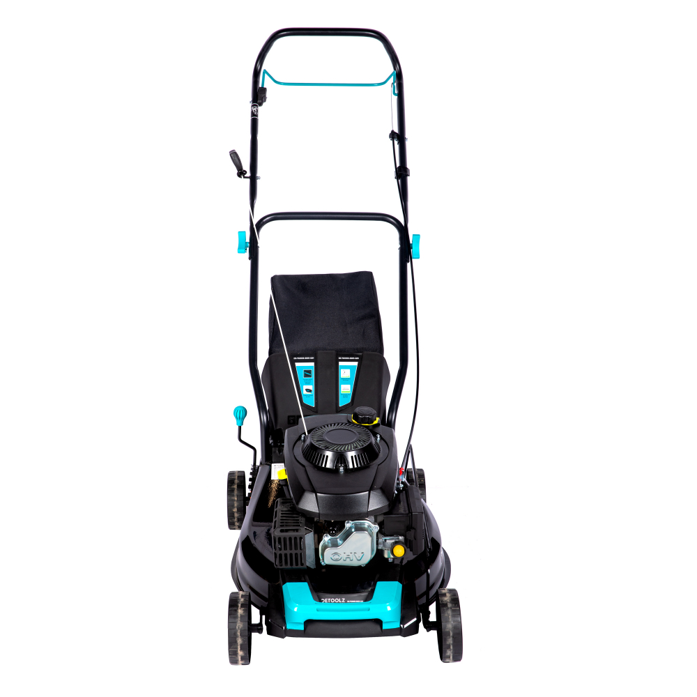Masina de tuns gazon Detoolz DZ-TG1003-S001-G01, benzina, 146 CC, 50L, 46 cm [5]