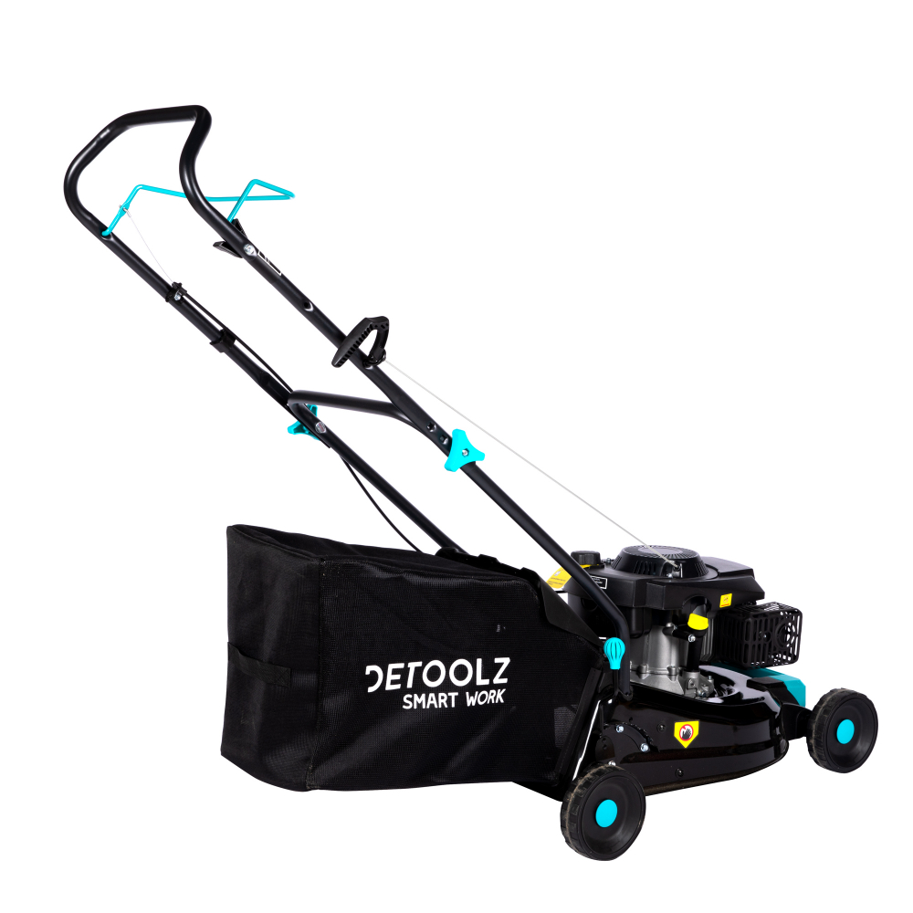 Masina de tuns gazon Detoolz DZ-TG1003-S001-G01, benzina, 146 CC, 50L, 46 cm [17]