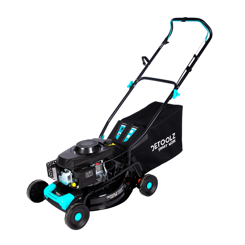 Masina de tuns gazon Detoolz DZ-TG1003-S001-G01, benzina, 146 CC, 50L, 46 cm [10]