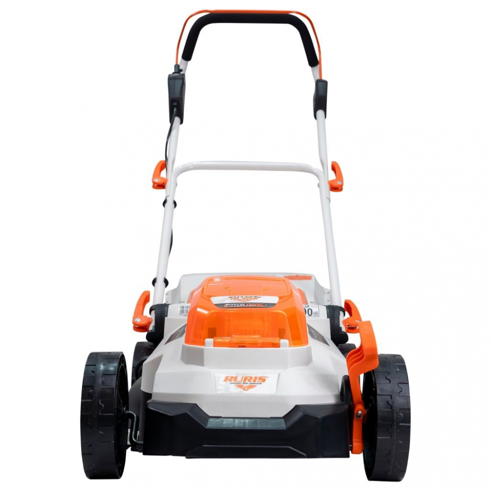 Masina de tuns gazon pe Acumulator RURIS RXI 3324e power alfa up Li-ion: 20V 4 Ah, 33cm (contine acumulator+incarcator) [4]