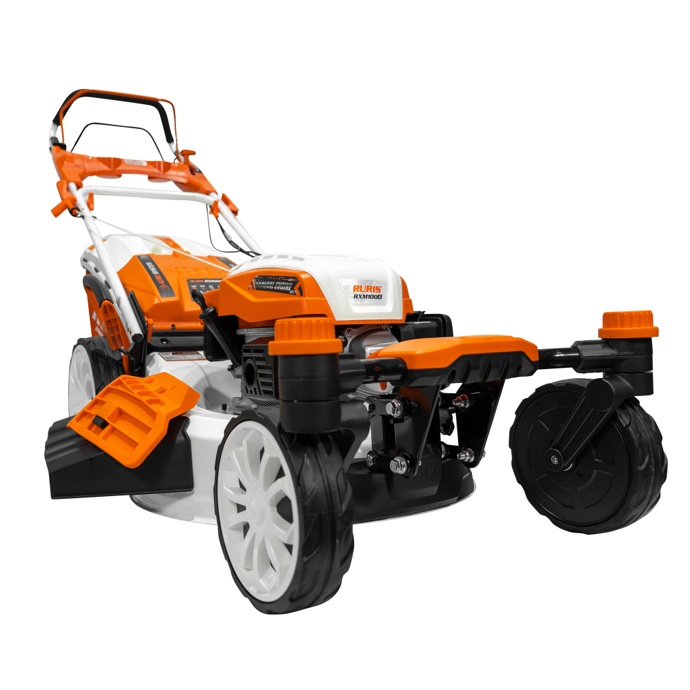 Mașină de tuns gazon RURIS RXM1000 3.9 CP, 51 cm, roti fata cu rotire 360 grade [2]