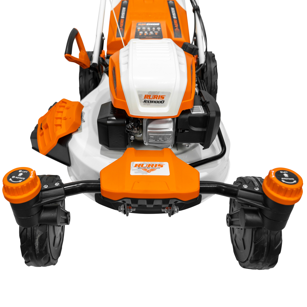 Mașină de tuns gazon RURIS RXM1000 3.9 CP, 51 cm, roti fata cu rotire 360 grade [8]
