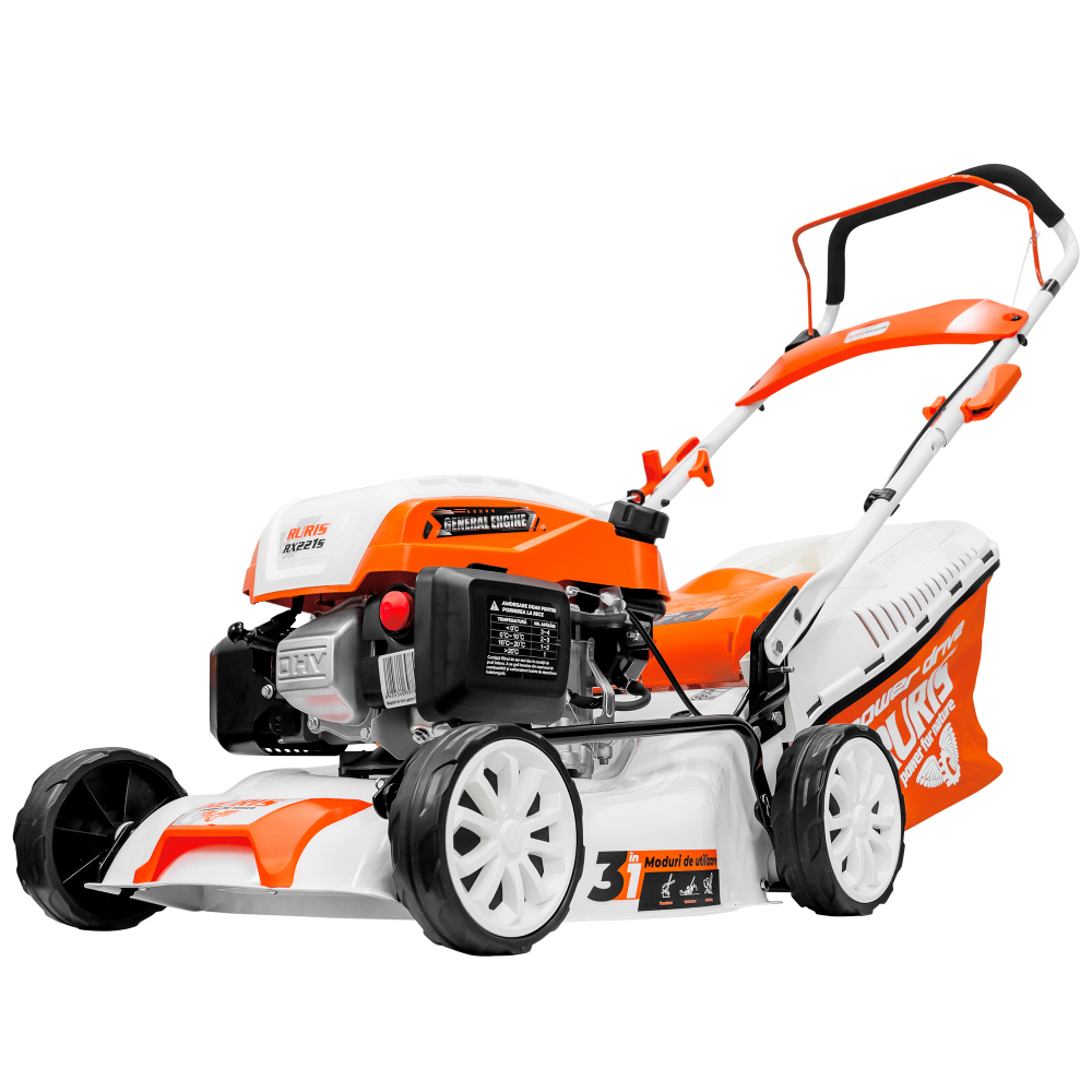 Mașină de tuns gazon RURIS RX221S 3.5 CP, 42 cm [3]