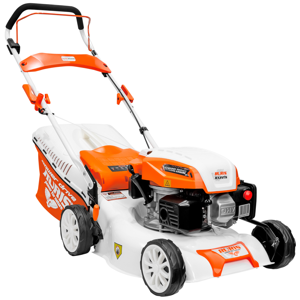 Mașină de tuns gazon RURIS RX221S 3.5 CP, 42 cm [8]