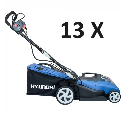 Palet cu 13 buc x Masina de tuns gazonul electrica HYUNDAI HY-LM3801 E, 1600W, 220V, 38 cm [1]