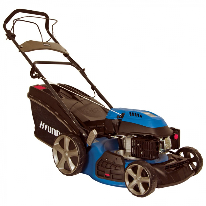Masina de tuns gazonul cu motor pe benzina HYUNDAI HY-LM4601 GT, 3.5CP, autopropulsie, 46 cm [3]
