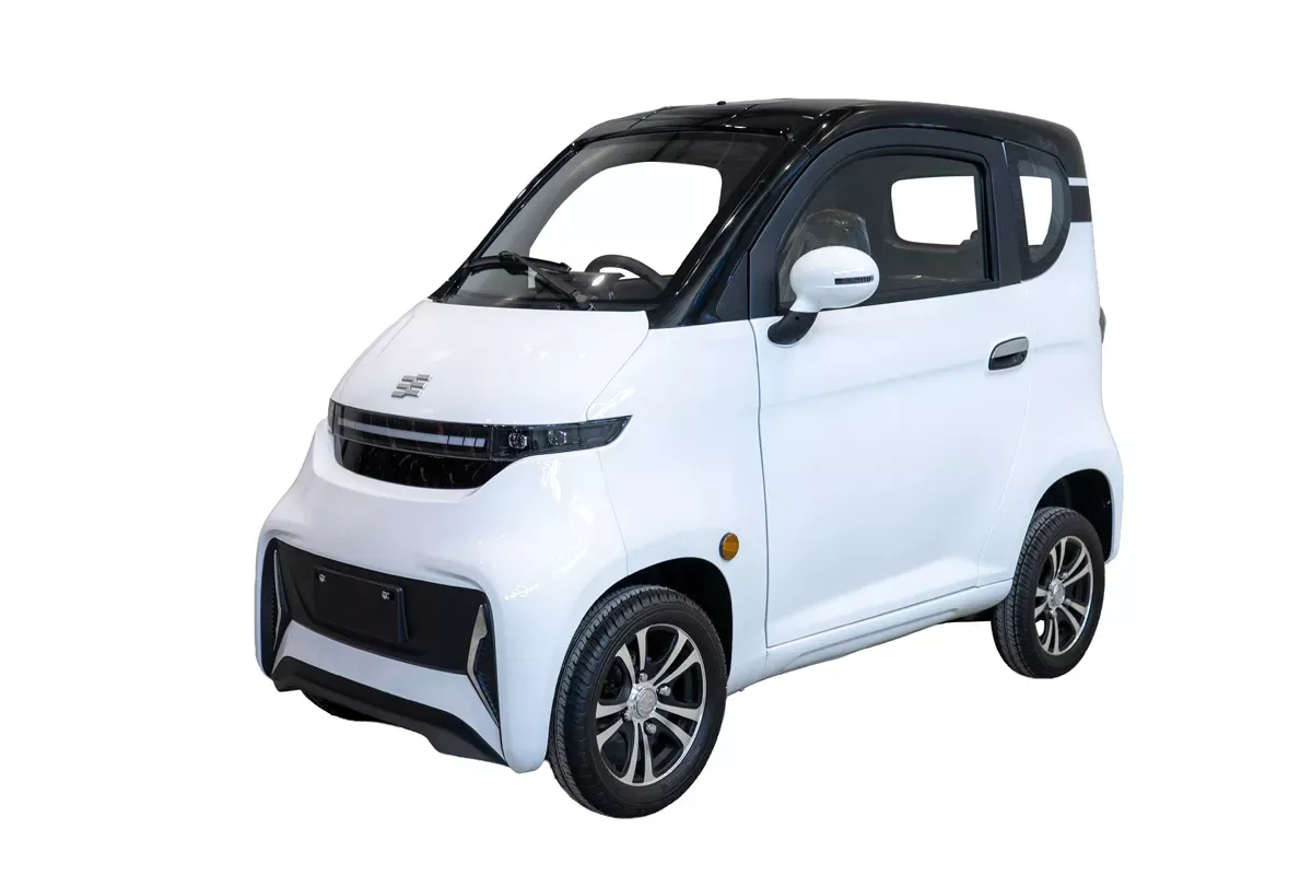 Masina electrica fara permis BLADE CITY Plus Alb-Negru cu aer conditionat [3]