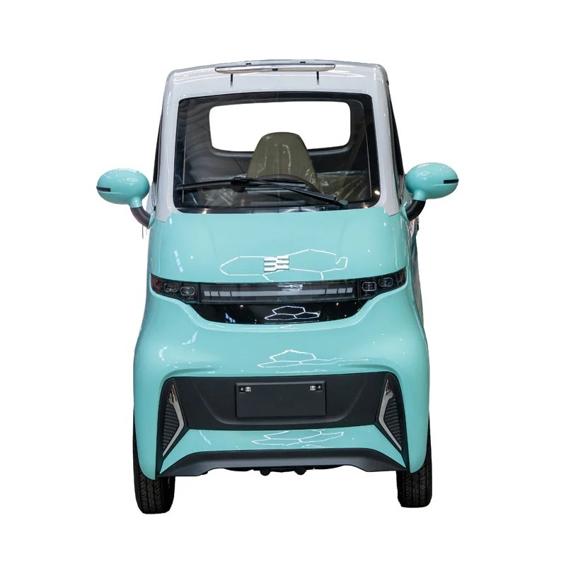 Masina electrica fara permis BLADE CITY Plus Verde-Alb cu aer conditionat [5]